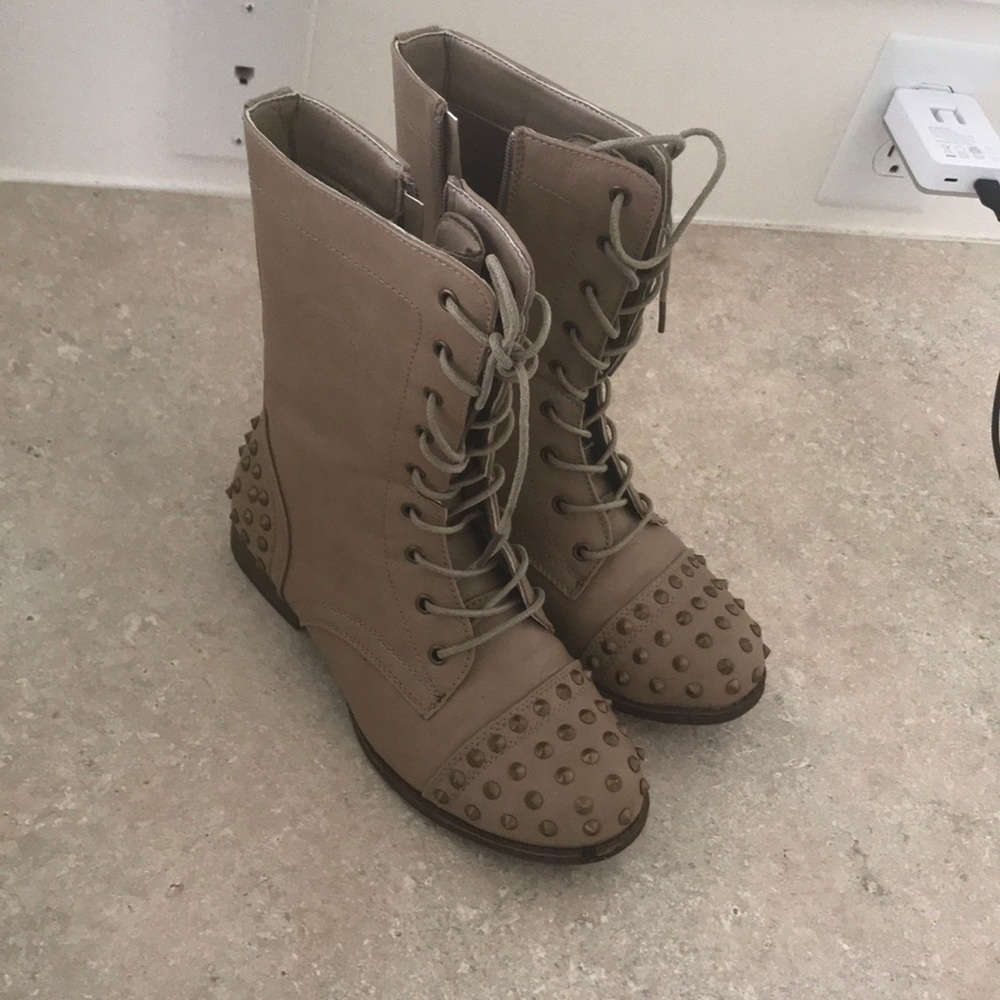 Studded boots